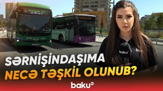 Ekspres avtobuslar sıxlığı aradan qaldıra bilir? - “28 May”dan bağlantı - Baku TV
