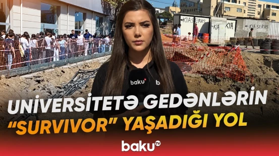 Bu yoldan keçmək əsl zülmə çevrilib | Nərimanovda sakinlərin səbri tükəndi - Baku TV