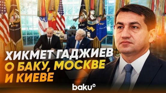 Хикмет Гаджиев сделал ряд заявлений об отношениях Баку с международными партнёрами - Baku TV | RU