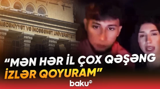 Canlı yayımda dəhşətə gətirən söhbət | ADMİU-da qalmaqal | "Orada etdiklərini hamı bilir" - Baku TV