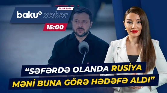 Sensasiya: Zelenskinin təyyarəsinə iki dəfə hücum cəhdi olub? - Baku TV CANLI