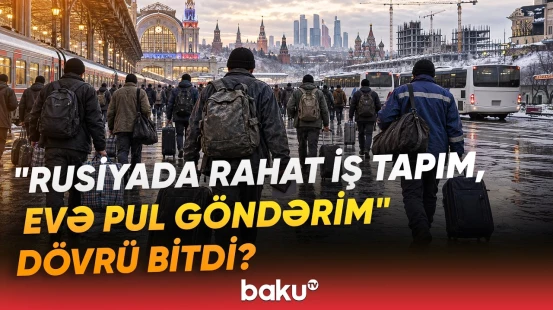 100 min əcnəbi ölkəni tərk etdi | Rusiyadan kütləvi gedişin əsas səbəbi nədir? - Baku TV