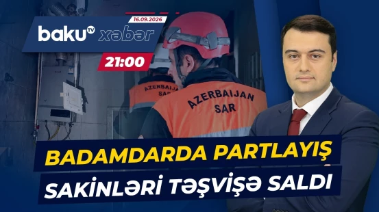 Yaşayış binasında partlayışa nə səbəb oldu? - Baku TV