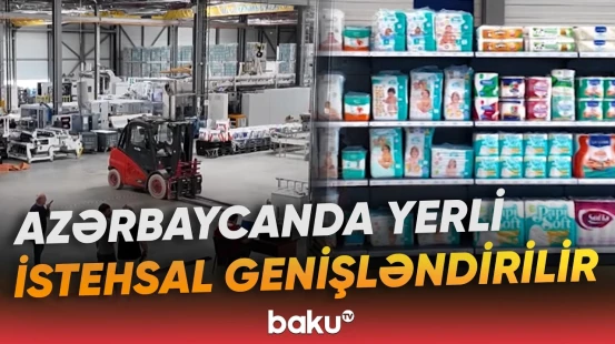 Qaradağda illik milyonlarla paket kağız məhsulları istehsal olunacaq - Baku TV