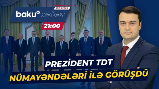 İlham Əliyev TDT-yə üzv ölkələrin təhlükəsizlik üzrə rəhbər şəxslərini qəbul edib - Baku TV CANLI