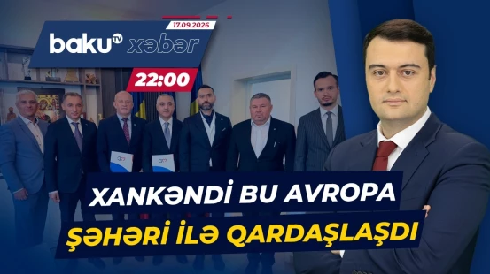 Baia Mare şəhəri ilə Xankəndi arasında əlaqələr yeni mərhələyə qədəm qoyur - Baku TV CANLI