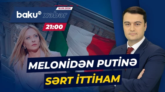 Meloni təxribatların Avropadan daha çox Rusiyaya fayda verdiyini bildirdi - Baku TV CANLI