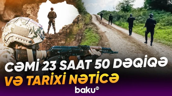 DİN antiterror əməliyyatında iştirakı ilə bağlı paylaşım etdi - Baku TV