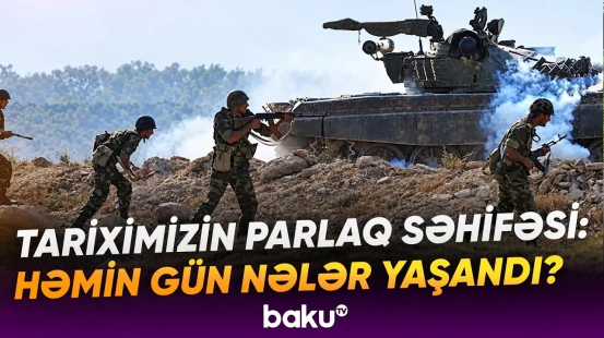 “Haber Global” Qarabağda antiterror əməliyyatının 3-cü ildönümü ilə bağlı süjet hazırladı - Baku TV