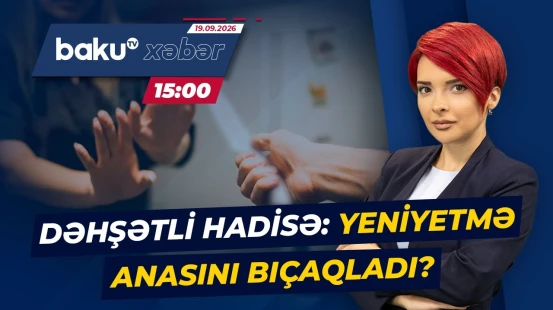 Bakıda qandonduran hadisə | 17 yaşlı oğlan bıçaqla anasına hücum etdi? - Baku TV CANLI