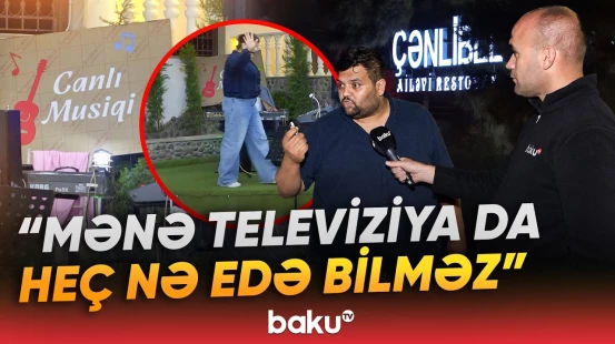 Restorandakı səs-küy ətrafda yaşayanları bezdirdi | Sakinlər şikayət etdi - Baku TV