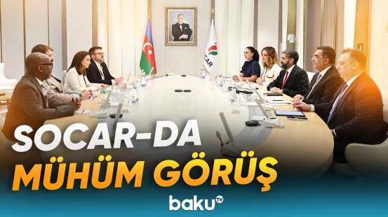 Tərəflər birgə layihələrin həyata keçirilməsini müzakirə ediblər - Baku TV