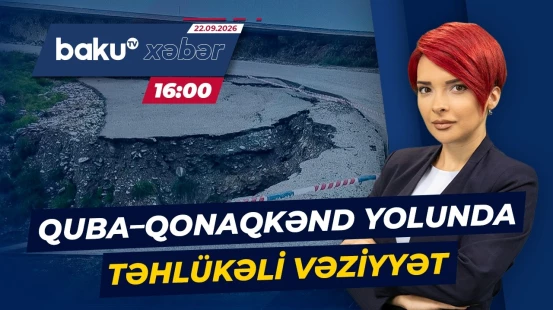 Quba-Qonaqkənd yolunda qorxulu vəziyyət: Sürücülər nə etməlidir? - Baku TV CANLI