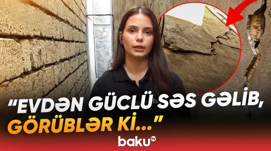 Sakinləri evlərindən didərgin salan hadisə | Həyət evində görün nə baş verdi - Baku TV