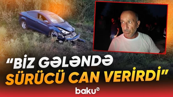 Sabirabadda ağır qəza | Ölən və yaralananlar var - Baku TV