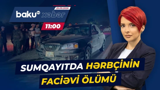 Sumqayıtda ölümlə nəticələnən hadisə | Hərbçi həlak oldu - Baku TV CANLI