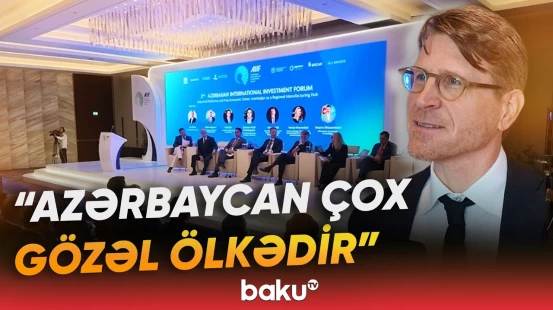 "Arzu edirəm ki, hər kəs buraya gəlsin" | İsveçrəli memar ölkəmizdəki imkanları belə qiymətləndirdi