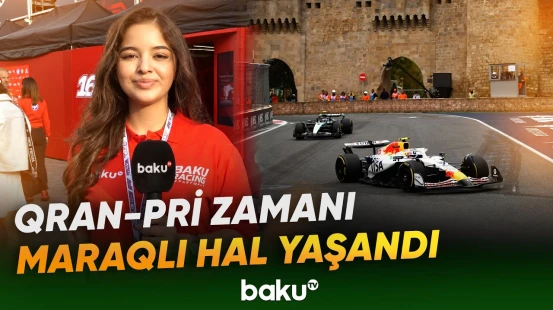 Bakı Şəhər Halqasında temp yüksəlir | Formula 1-in ikinci günündə nələr yaşandı? - Baku TV