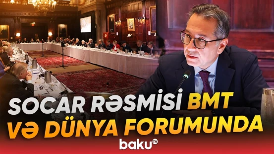 SOCAR-ın vitse-prezidenti Əfqan İsayev Nyu-Yorkda bir sıra tədbirlərdə iştirak edib - Baku TV