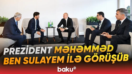 İlham Əliyev Beynəlxalq Avtomobil Federasiyasının prezidentini qəbul edib - Baku TV