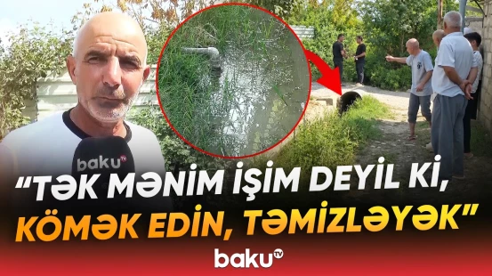 "Qaldım qışqıra-qışqıra, buradan keçmək olar?!" | Əhali bezdi | “Çaqqallar yığışır burada” - Baku TV