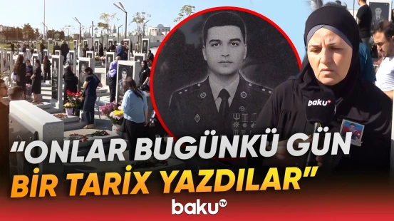 Vətən müharibəsinin ildönümü ilə əlaqədar Hərbi Memorial Məzarlığa ziyarət başlayıb - Baku TV