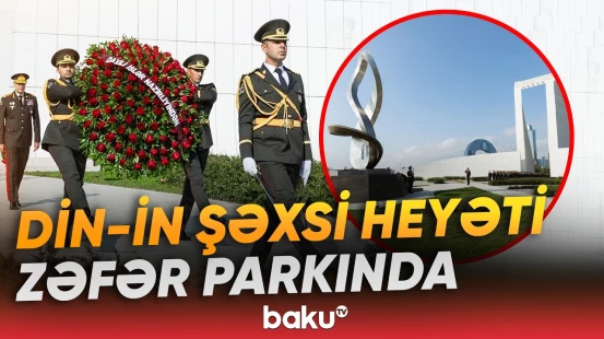 DİN əməkdaşları Vətən müharibəsində şəhid olan qəhrəmanların xatirəsini yad ediblər - Baku TV