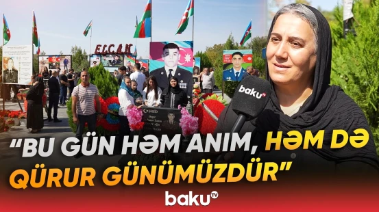 Naxçıvanda Vətən Müharibəsi şəhidlərinin xatirəsi anılır - Baku TV