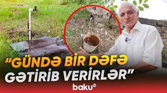"Vəziyyətimiz çox ağırdır" | Kəndə verilən su niyə istifadəyə yararsız vəziyyətdədir? - Baku TV