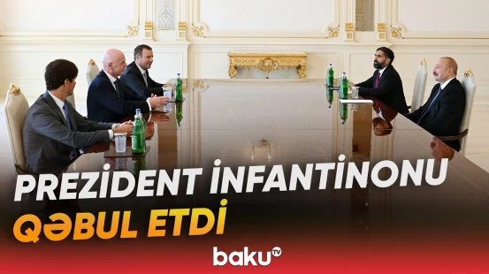 İlham Əliyevlə FIFA prezidentinin görüşündə nələr müzakirə olundu? - Baku TV