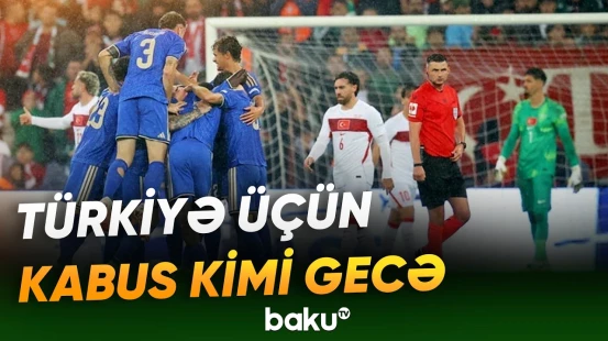 Türkiyə doğma meydanda gözləmədiyi ağır nəticə ilə üzləşdi - Baku TV