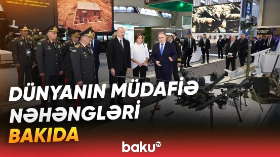 Prezident İlham Əliyev "ADEX 2026"nın açılışında iştirak etdi - Baku TV