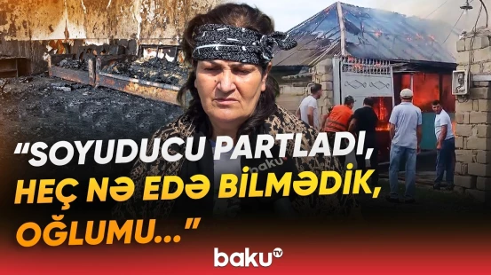 "Təzə almışdım, hər şey yanıb" - Yevlaxda dəhşətli yanğın | "Çağırdım ki, ay qonşular..." - Baku TV