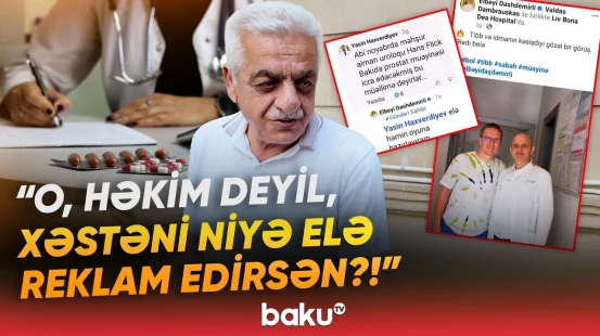 Həkimlərdən “Sabah”ın baş məşqçisi barədə qeyri-etik paylaşım | "Onu məhkəməyə versə..." - Baku TV