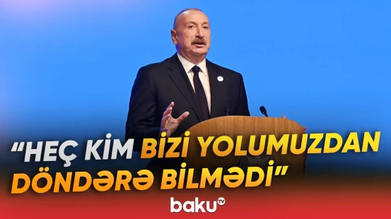 İlham Əliyev Azərbaycanın Zəfərə gedən yolda üzləşdiyi maneələrdən danışdı - Baku TV