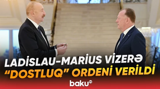 İlham Əliyev Beynəlxalq Cüdo Federasiyasının prezidentini qəbul etdi - Baku TV