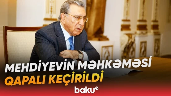 Ramiz Mehdiyev və Eldar Əmirovun məhkəməsində kənar şəxslərin iştirakına icazə verilmədi - Baku TV
