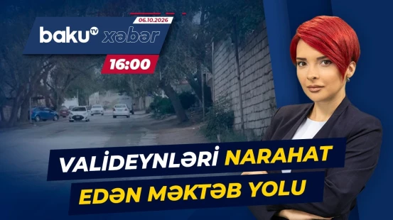 Yeni Ramanada məktəbə gediş-gəliş niyə təhlükəyə çevrilib? - Baku TV CANLI
