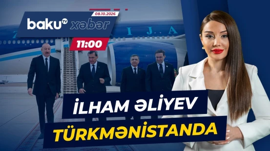 Prezident İlham Əliyev Türkmənistanda işgüzar səfərdə - Baku TV CANLI