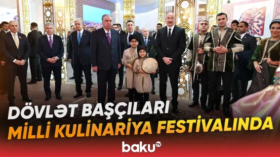 Prezident İlham Əliyev Türkmənbaşıda səkkiz ölkənin təmsil olunduğu festivalla tanış olub - Baku TV