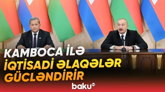 Prezident İlham Əliyev ticarət dövriyyəsinin artırılması üçün yeni imkanlardan danışıb - Baku TV