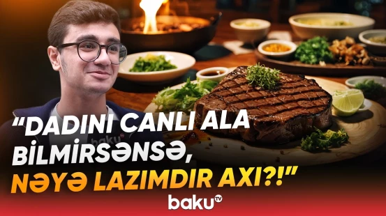 "Qoxusu belə mənə təsəllidir" | Ekranda gördüyümüz yeməyin dadını necə hiss edəcəyik? - Baku TV