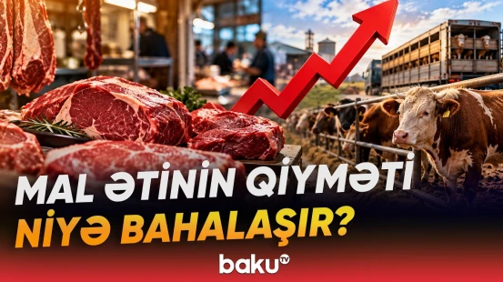 Azərbaycanda ət qıtlığı gözlənilir? | Ətin qiyməti ilə bağlı narahatedici sual - Baku TV