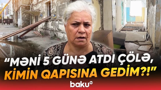 Yataqxana sakini gözyaşı tökdü | “Yoldaşımın ayağı yoxdur, mən onu haraya aparım?!” - Baku TV