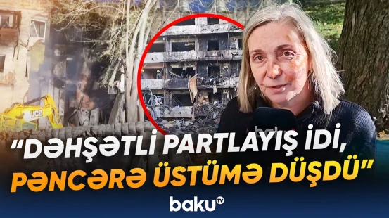 Rusiya ordusu mülki şəxsləri hədəfə aldı | Binalara zərbələr endirildi - Baku TV