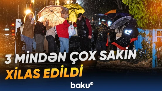 Sel fəlakətindən dəhşətli görüntülər | İstanbulda qorxulu anlar - Baku TV