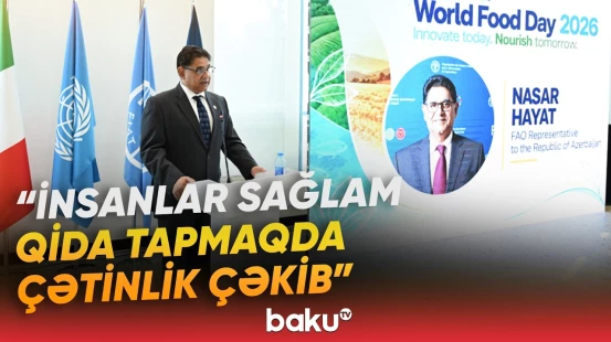 ADA Universitetində Ümumdünya Ərzaq Gününə həsr olunmuş tədbir keçirildi - Baku TV