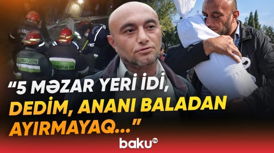 “1 yaşında qurban kəsəcəkdim” | Gəncəyə ən ağır raket hücumu | “Bir gecənin içində 5 şəhidimiz oldu”