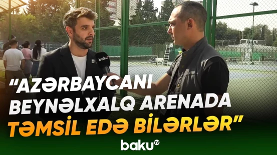 “Gərgin və maraqlı oyunların şahidi olduq” | Tennis üzrə Respublika Birinciliyi - Baku TV