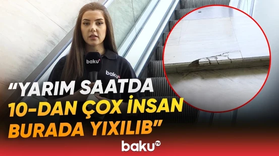 “Birinin qolu sınıb” | Şəhərin ortasında piyadalar niyə təhlükə ilə üz-üzə qaldı? - Baku TV